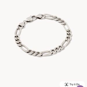 Scott Bros. By Kendra Scott Silver Chain Bracelet
